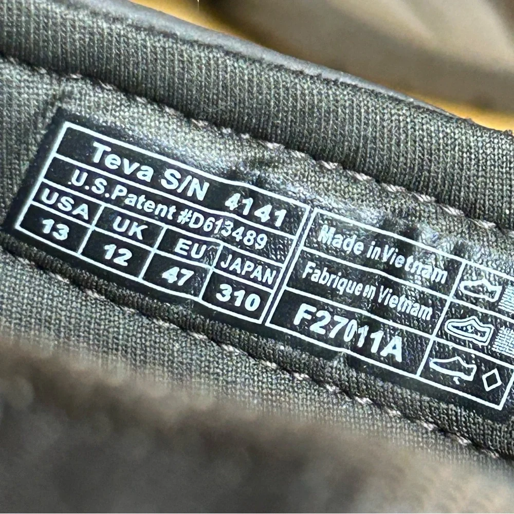 Teva minam brown strappy sandals - Picture 8 of 8